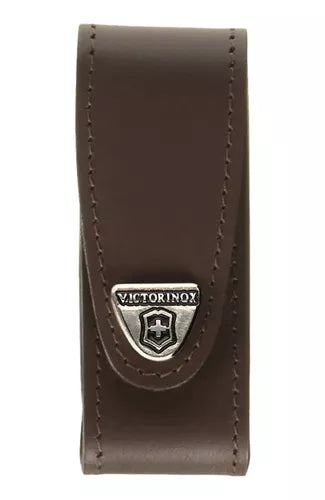 Estuche Cuero Cinturon Navaja Victorinox Suiza Mediana