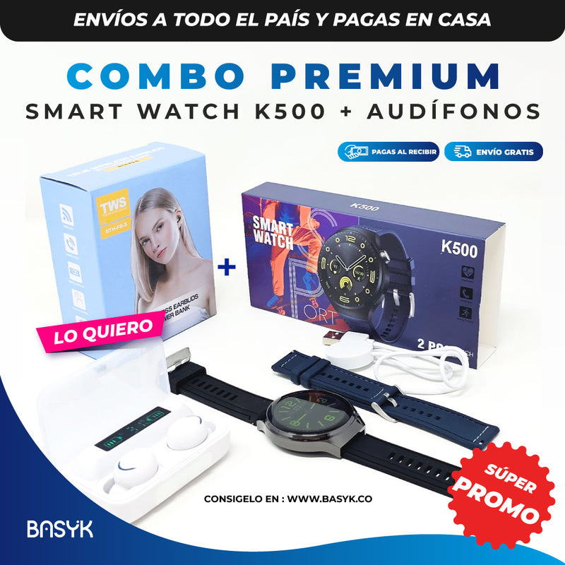 K500 PLUS™ - EL SMARTWATCH + REGALO SORPRESA