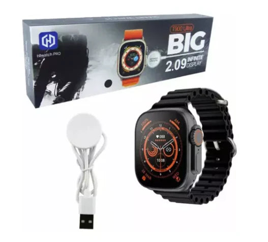 Super Combo Smartwatch T900 Ultra + Audifonos + 3 Pulsos